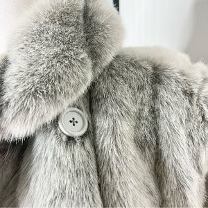 Dennis Basso Faux Fur Coat